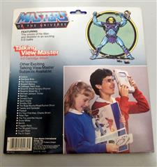 VINTAGE TALKING VIEW MASTER MASTERS OF THE UNIVERSE HE MAN 3-D CARTRIDGE ALBUM -
